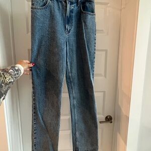 Abercrombie & Fitch the 90s Straight Ultra High Rise, size 30 long